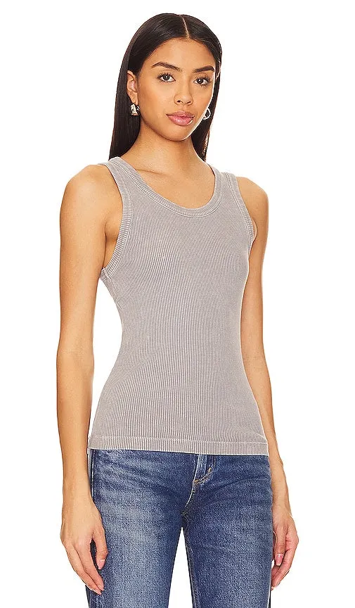 AGOLDE Poppy Tank in Grey