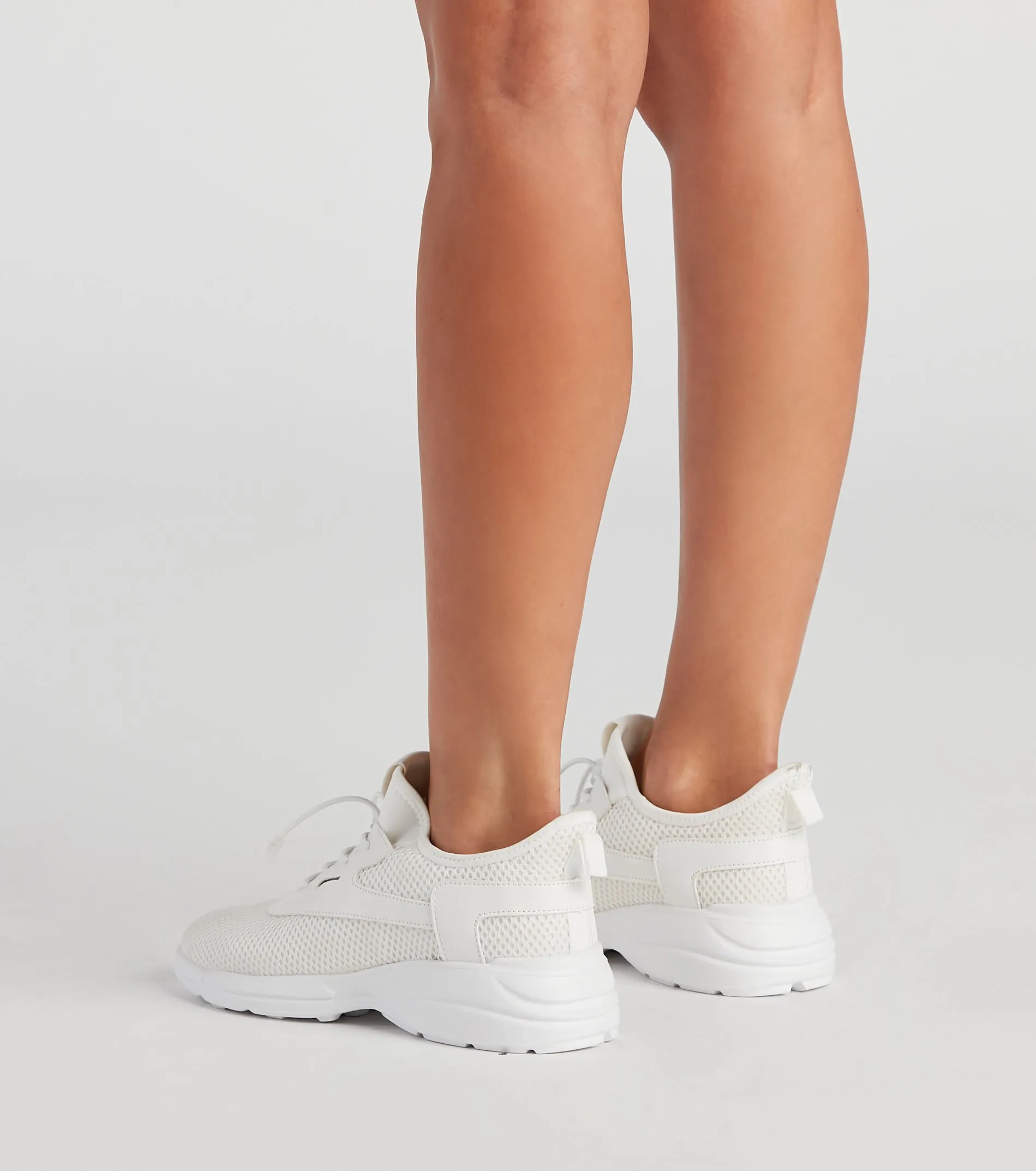 Casual Cool-Girl Vibes Knit Sneakers