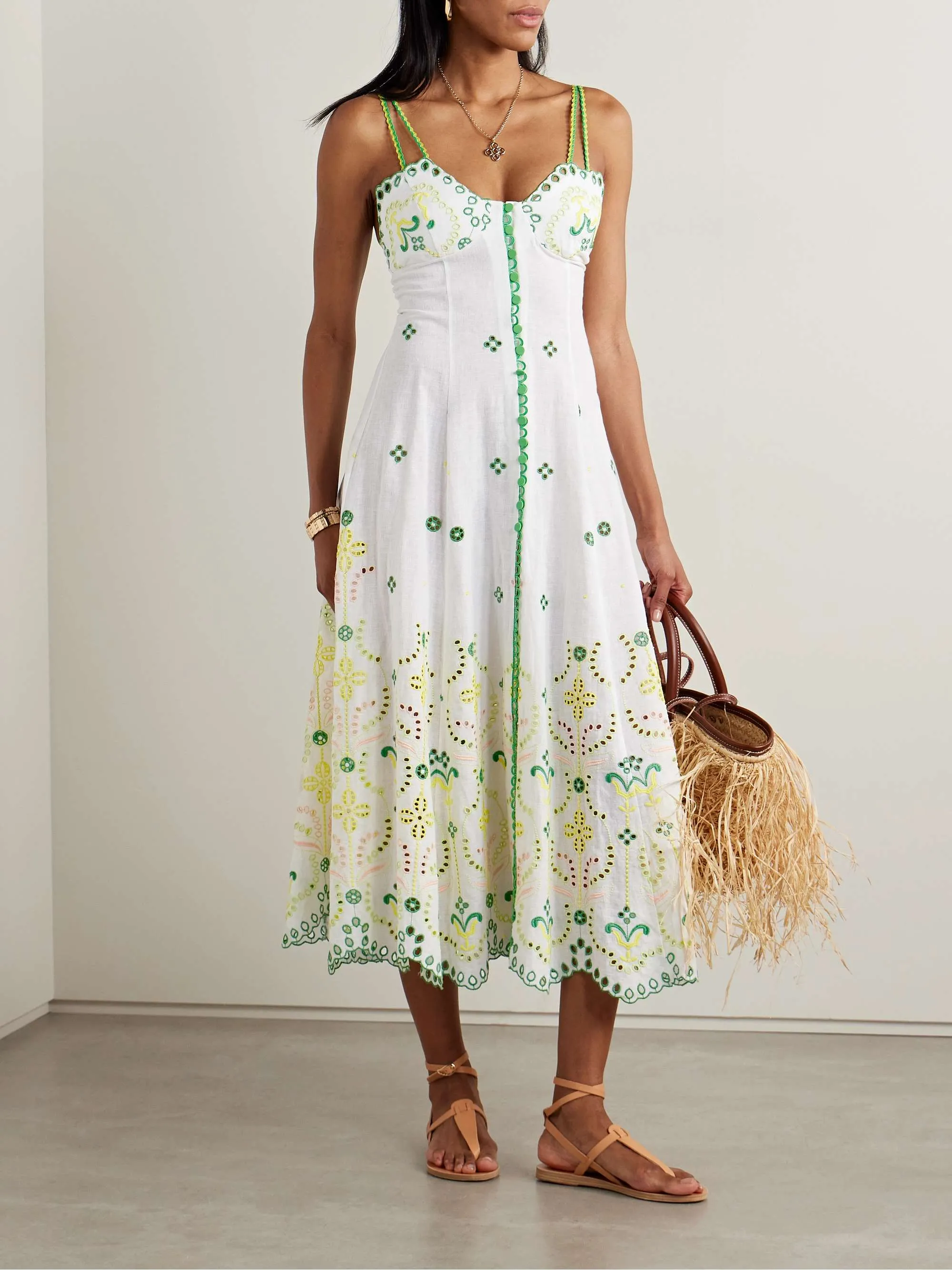Charo Ruiz Omelia Long Dress