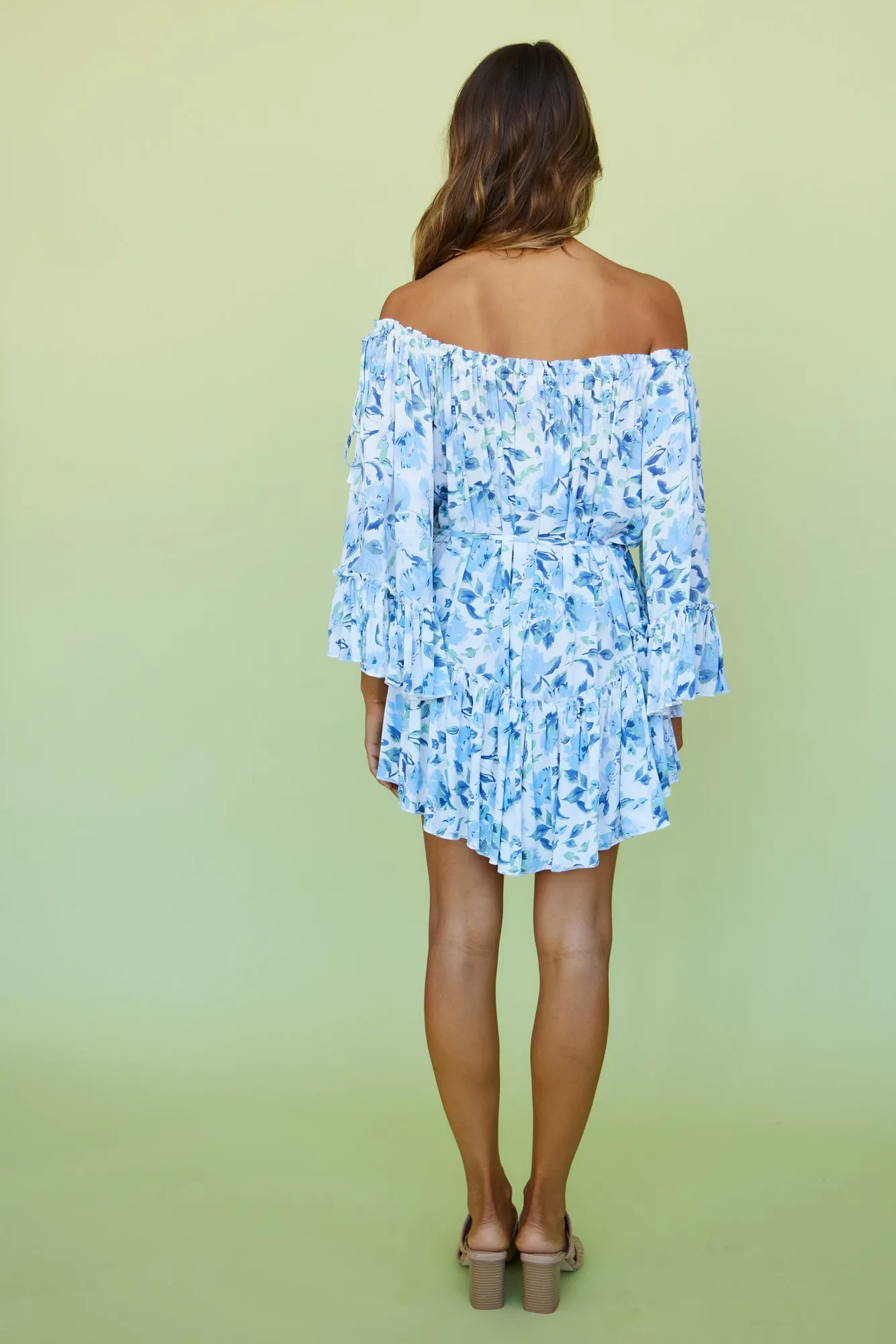 Cool Moon Dress Blue