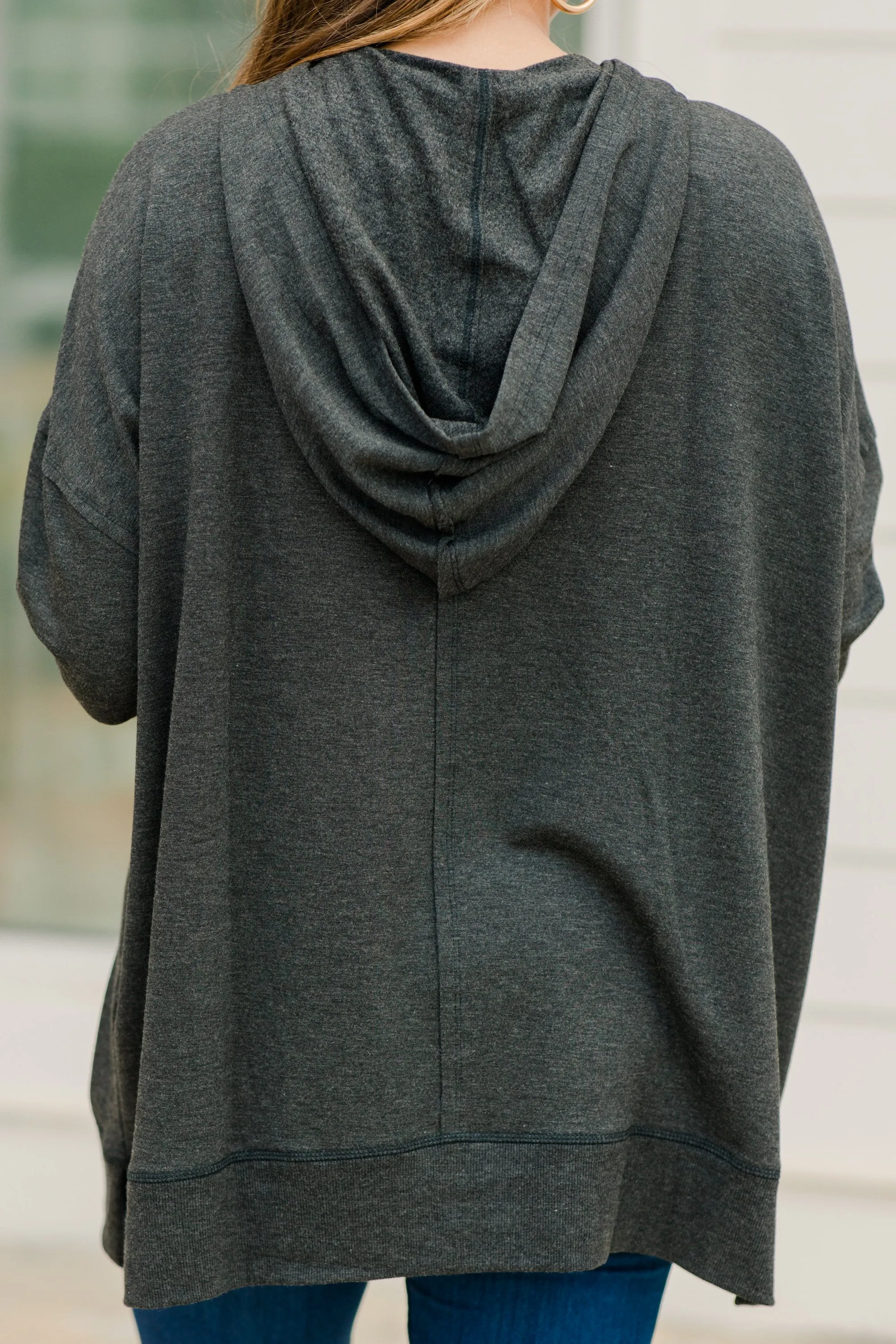 Feeling Grateful Gray Hoodie
