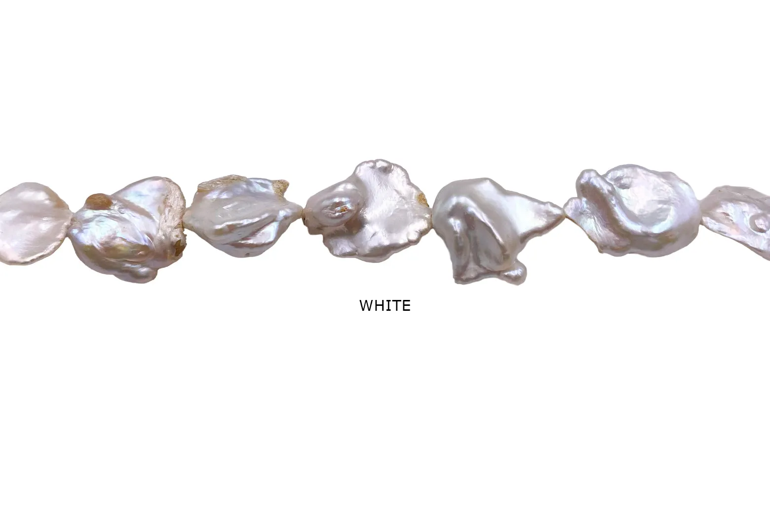 FWP1128 Irregular Shape Fresh Water Pearl 18mm x 20mm