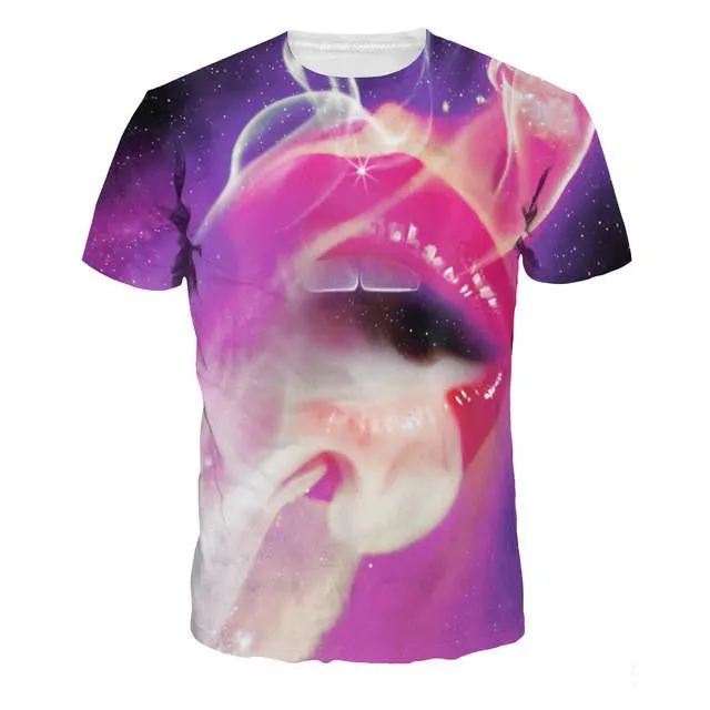 Galaxy Pattern Tee