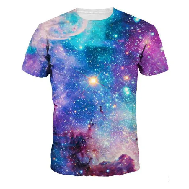 Galaxy Pattern Tee