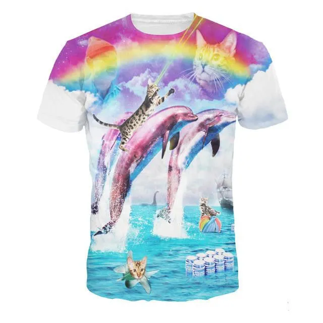 Galaxy Pattern Tee