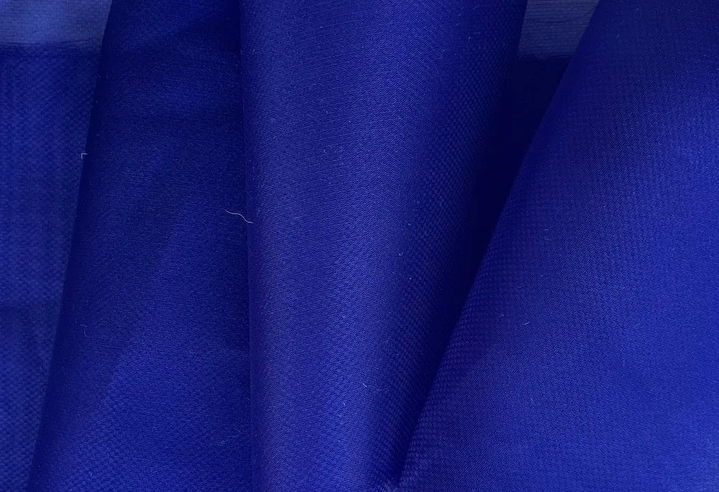 Intriguing Iris Polyester Organza