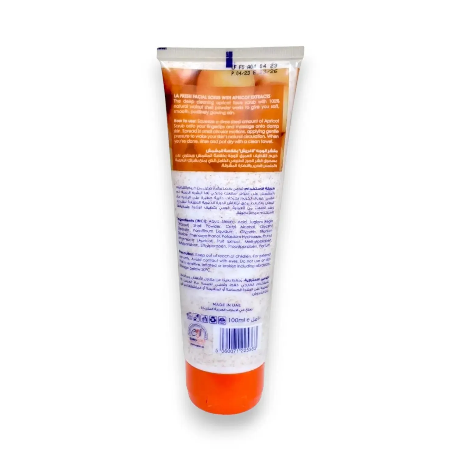 La Fresh Facial Scrub Extracts 100ml