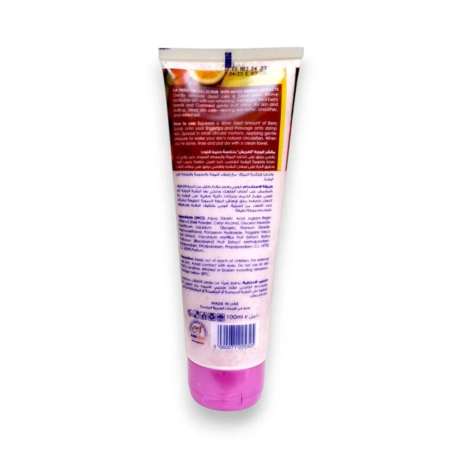 La Fresh Facial Scrub Extracts 100ml
