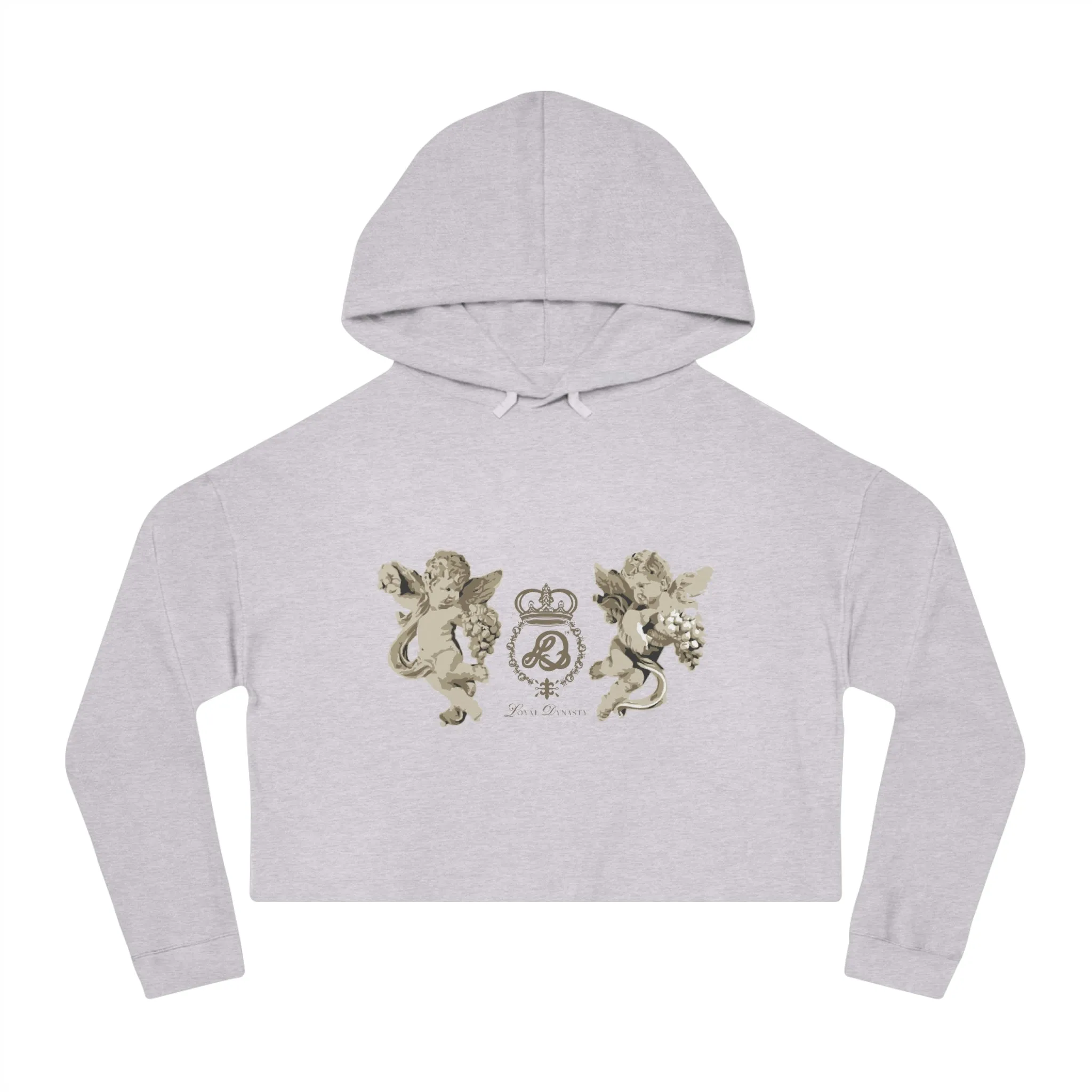 LD Guardian Angels Womens Cropped Hooded Sweatshirt