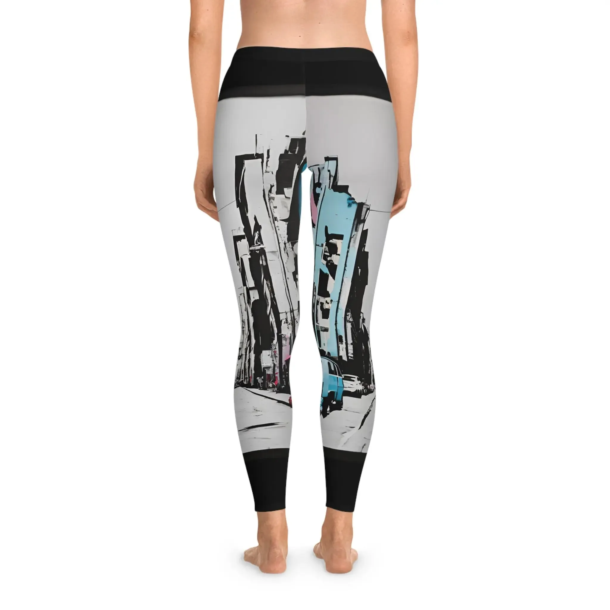 Leggings Stretchy Urban Street Art