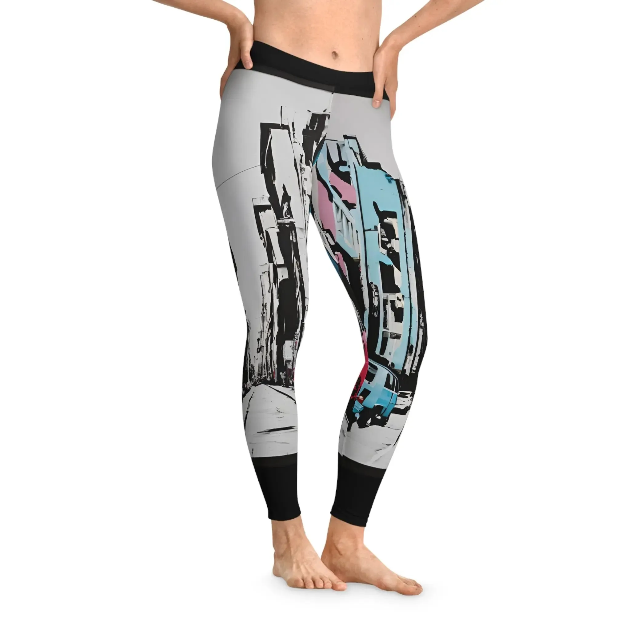 Leggings Stretchy Urban Street Art