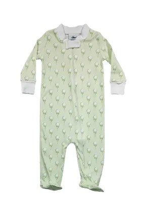 Mackay Pima Romper - Golf Print