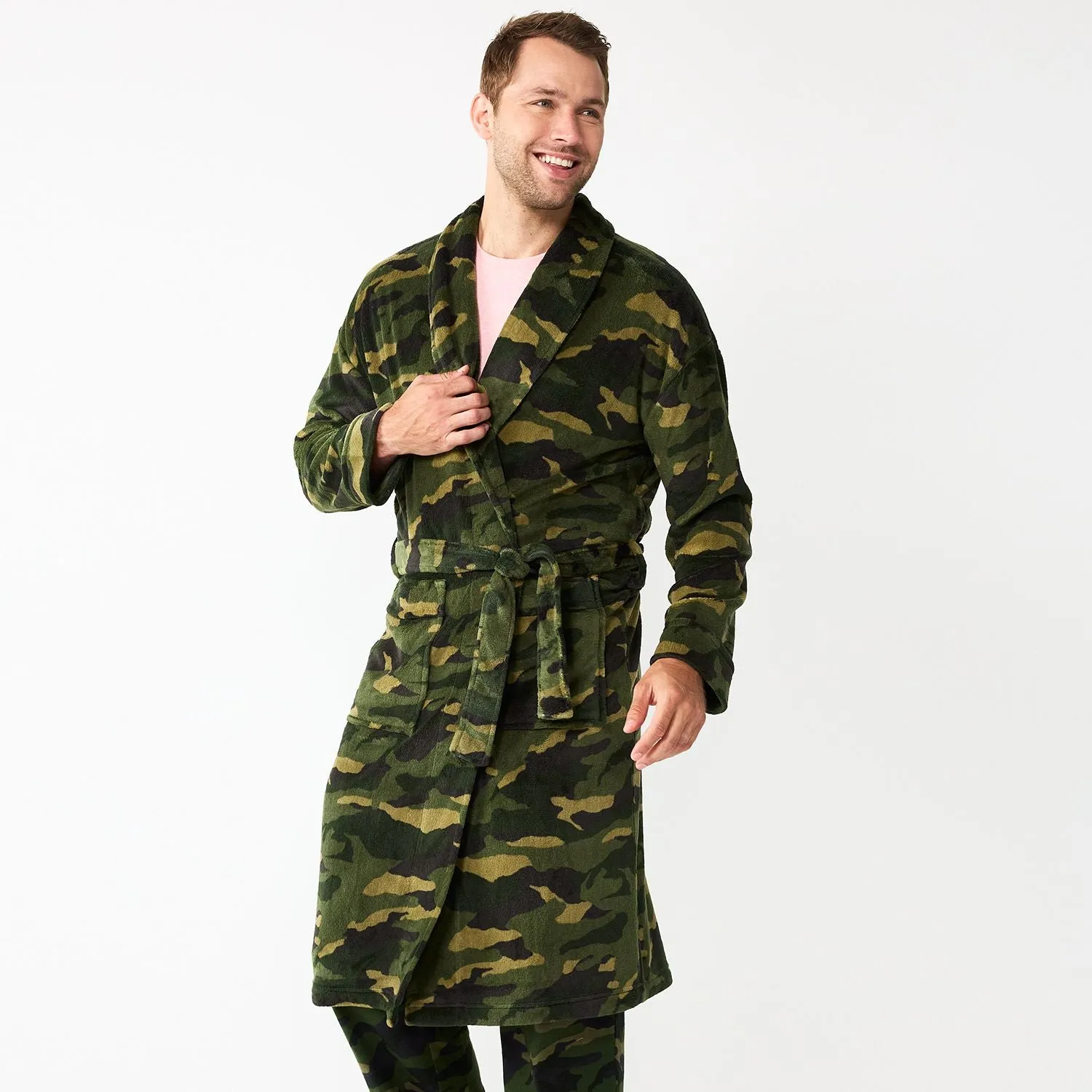 Men's Plush Robe