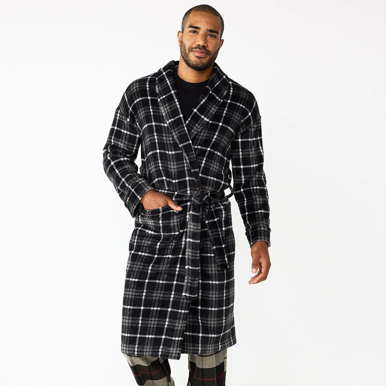 Men's Plush Robe