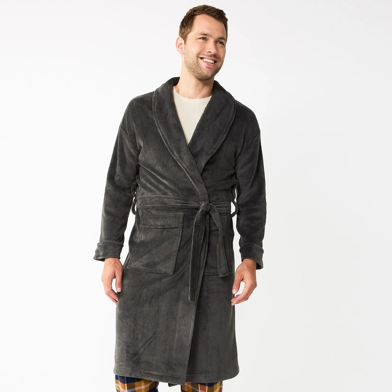 Men's Plush Robe