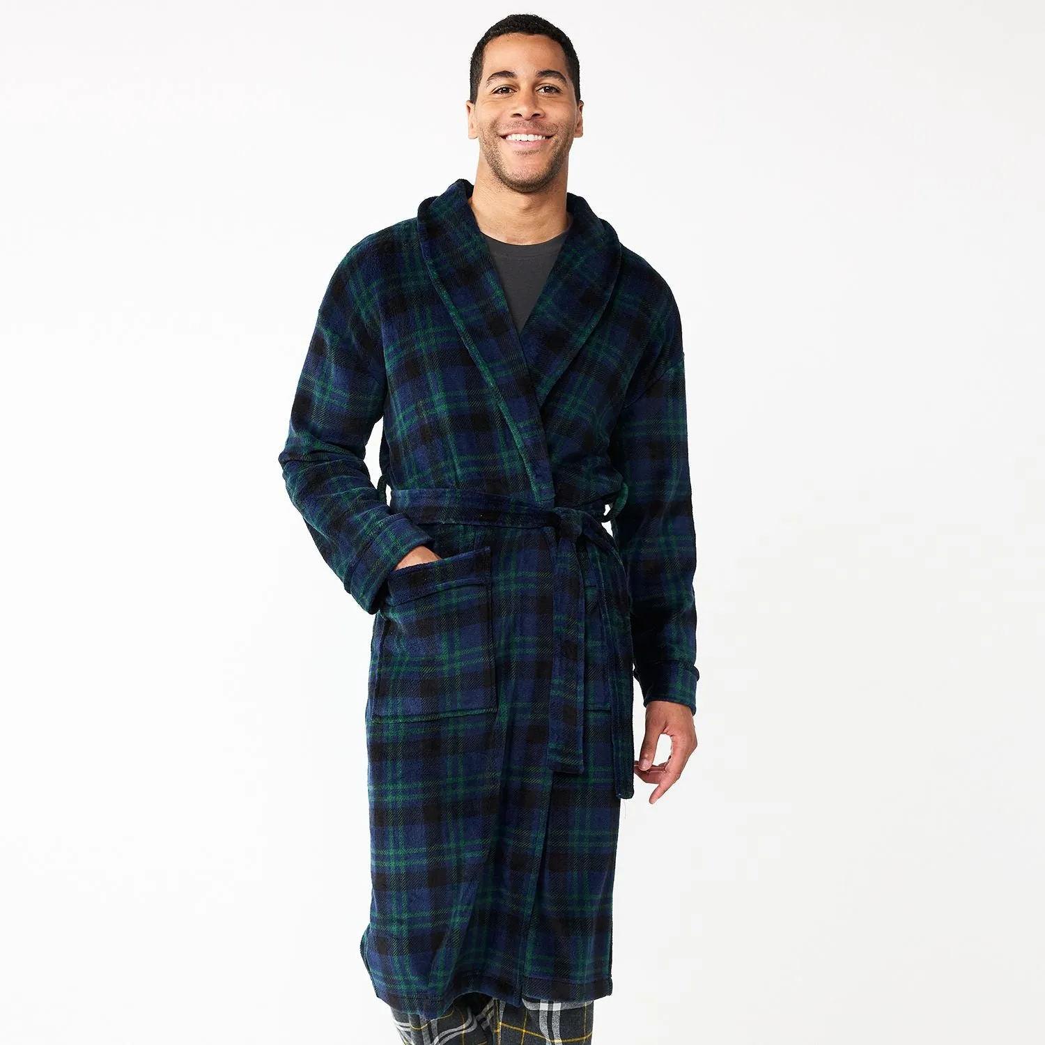 Men's Plush Robe