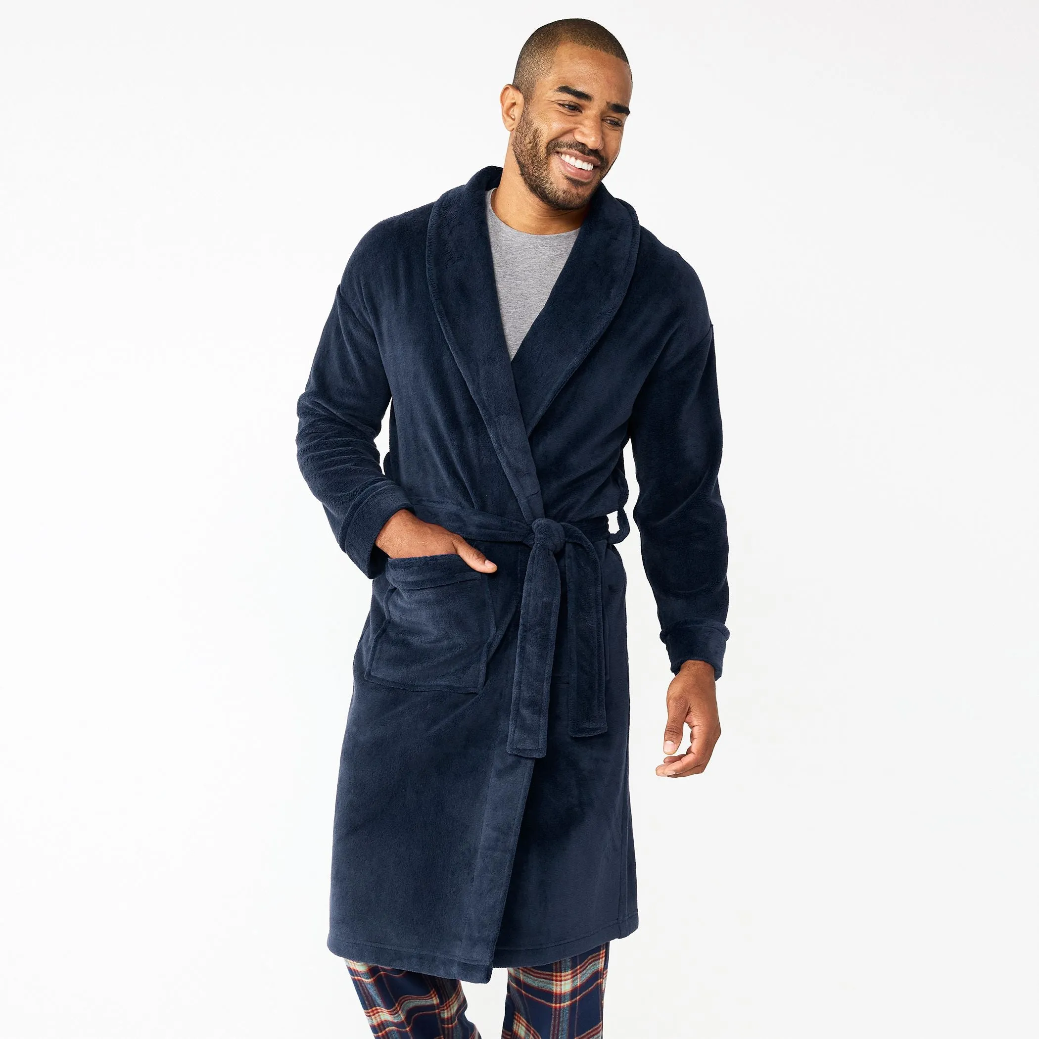 Men's Plush Robe