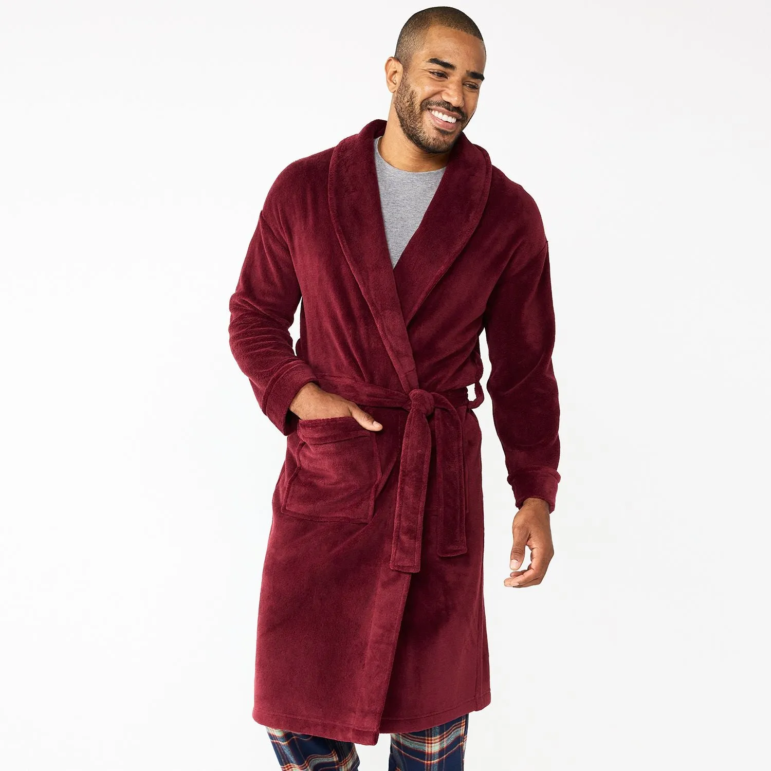 Men's Plush Robe