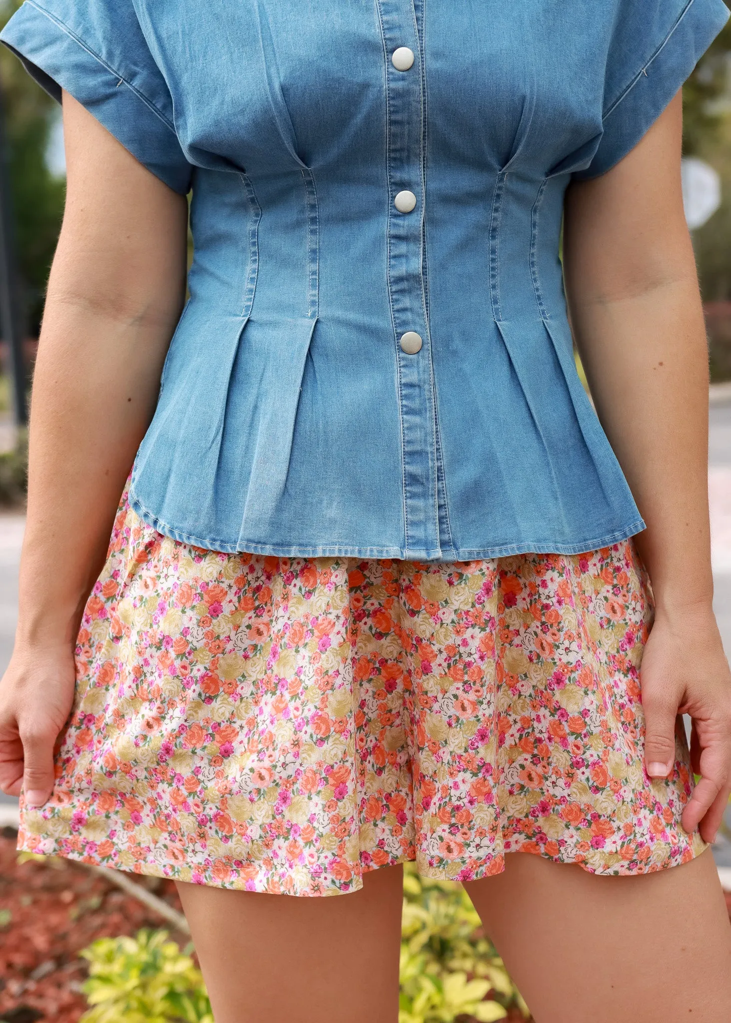NO BAD DAYS FLOWY SHORTS