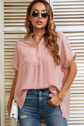 Pink flowy shirt
