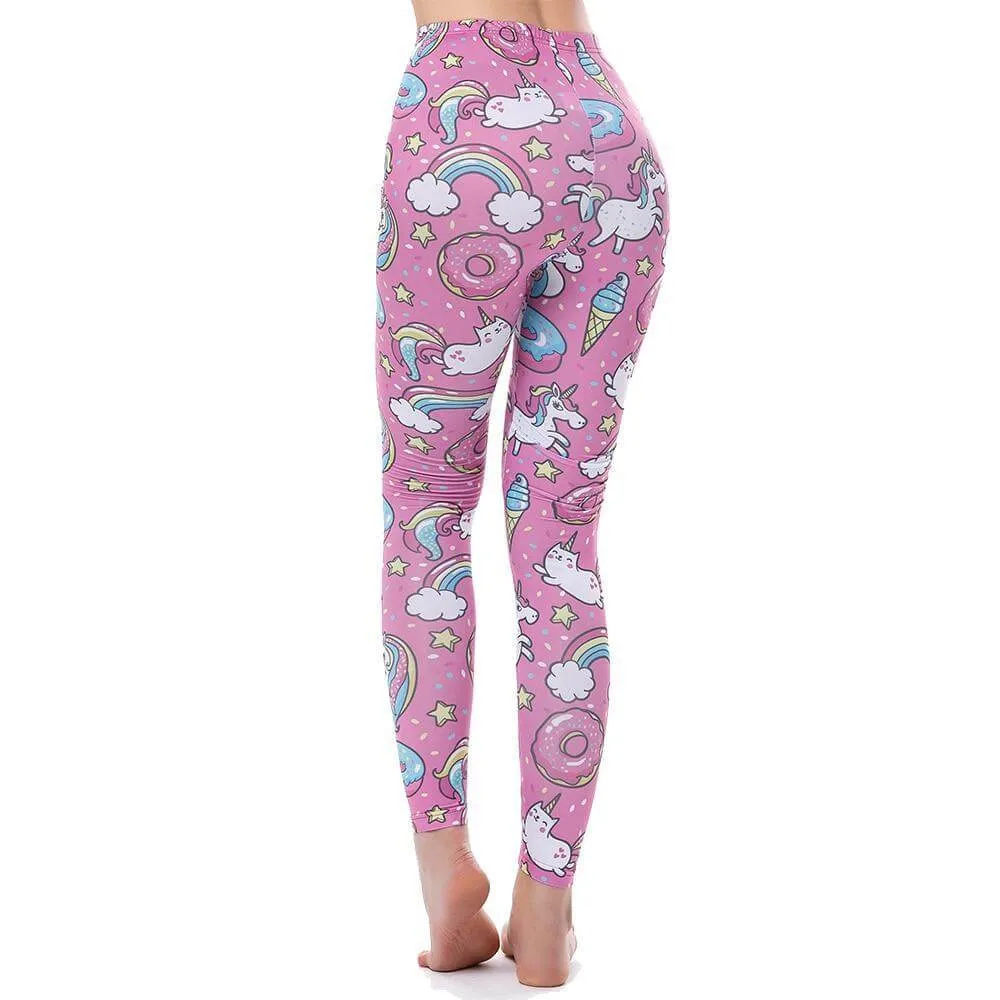 Pink Unicorn Leggings