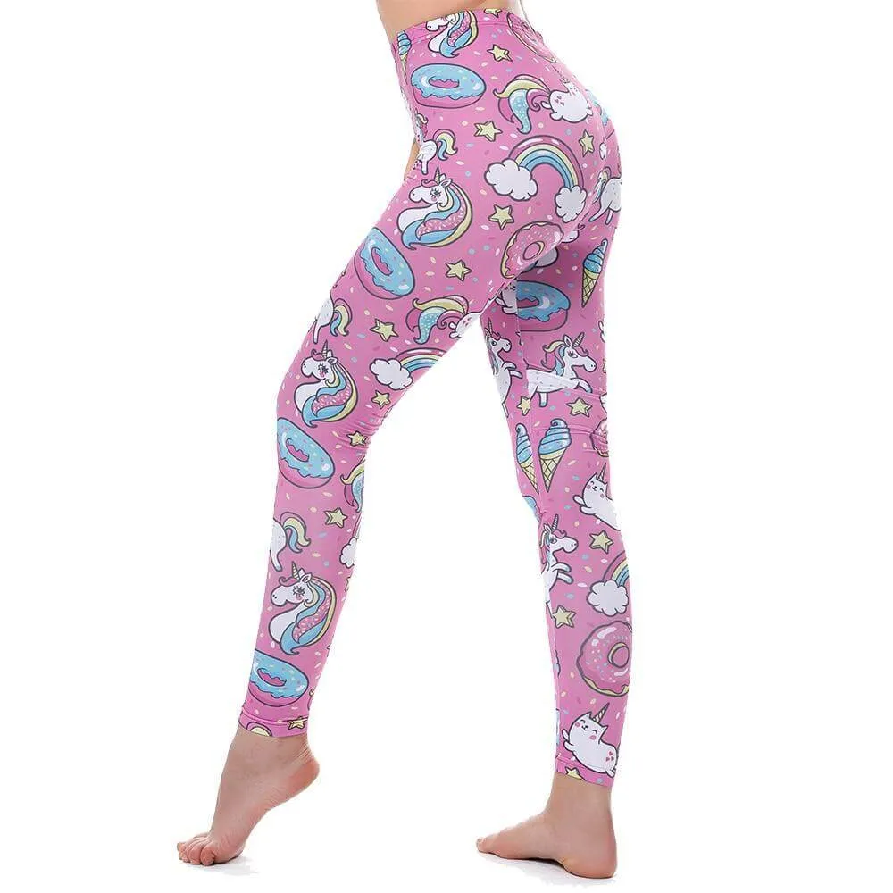 Pink Unicorn Leggings