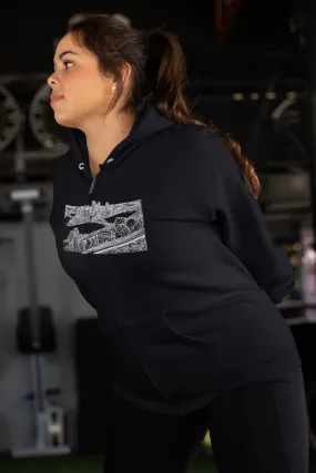 Pittsburgh Skyline - Unisex Heavy Blend™ Full Zip Hooded Sweatshirt