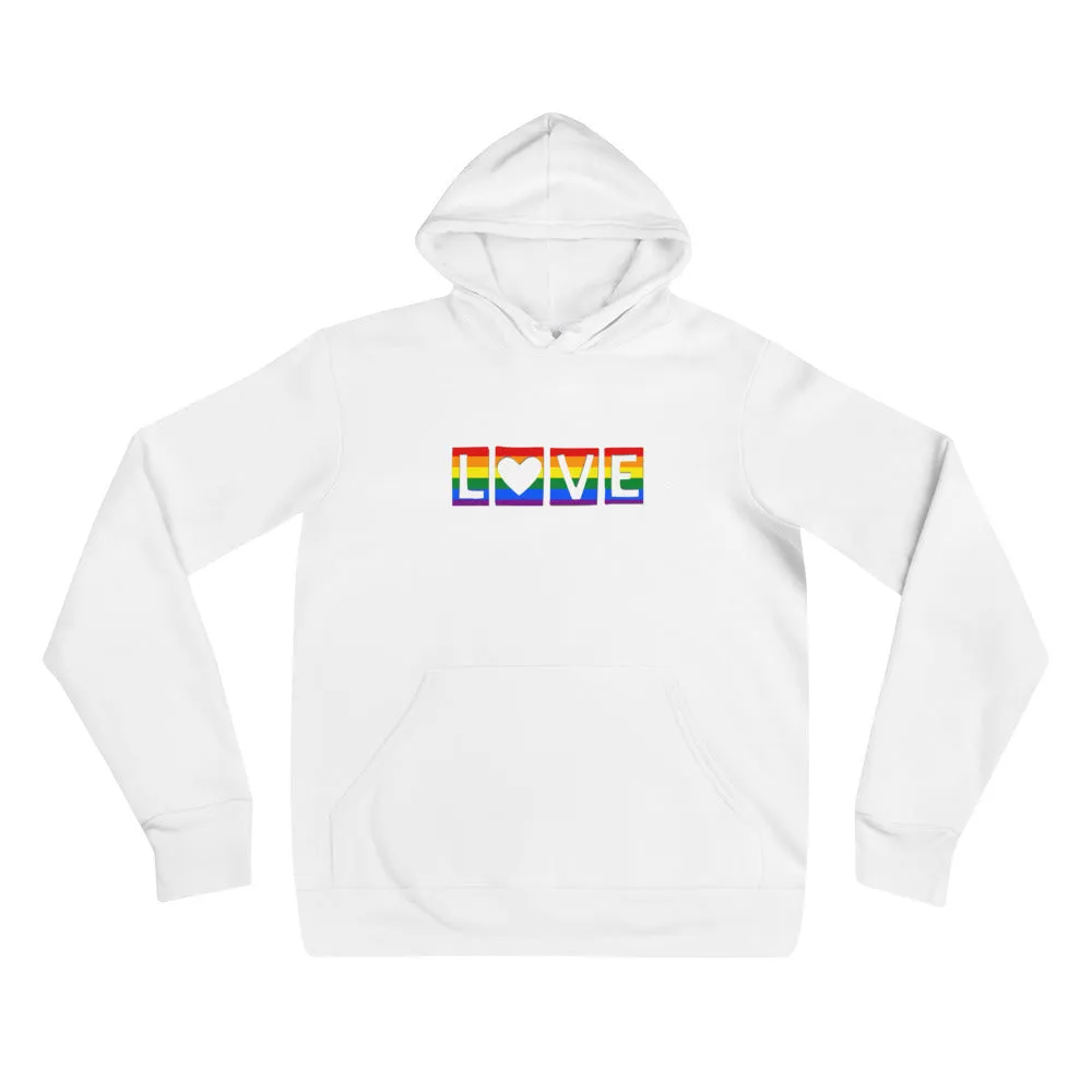 "RAINBOW LOVE" HOODIE