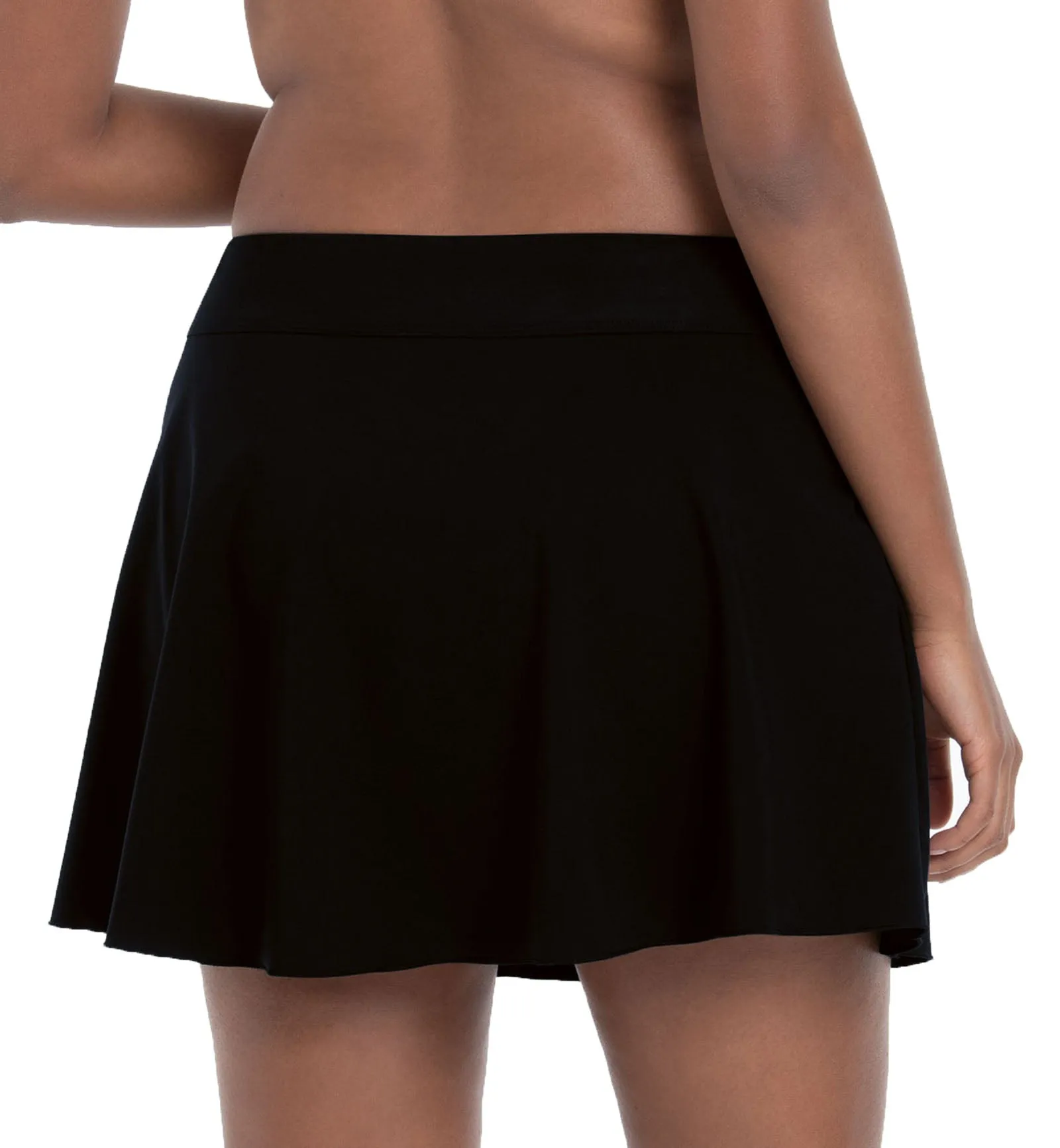 Rosa Faia Mix & Match Kimberley Skirted High Swim Bottom (8809-0) - Black
