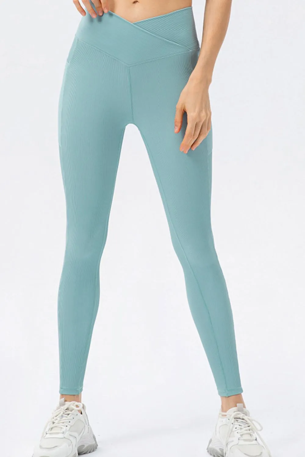Santa Monica Highly Stretchy Crossover Wais Leggings