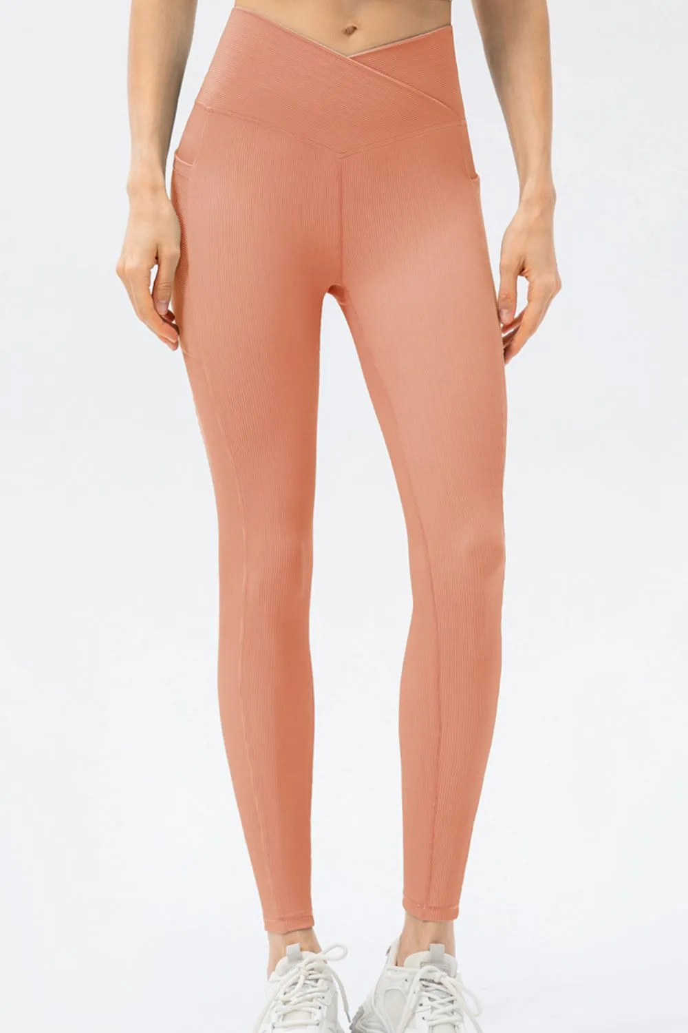 Santa Monica Highly Stretchy Crossover Wais Leggings