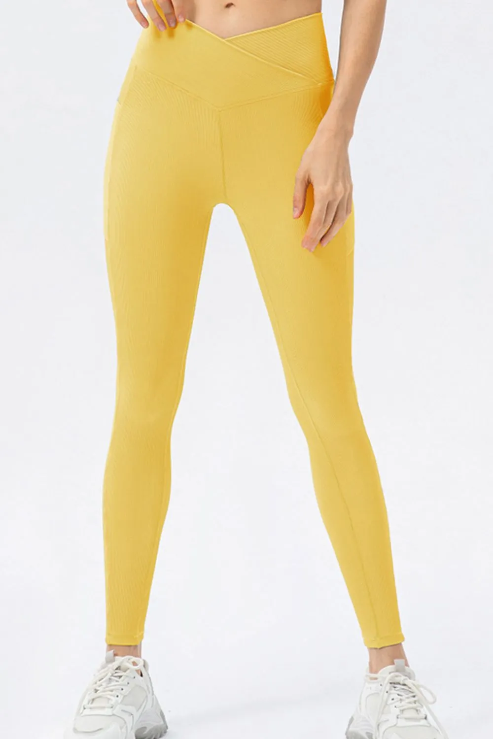 Santa Monica Highly Stretchy Crossover Wais Leggings
