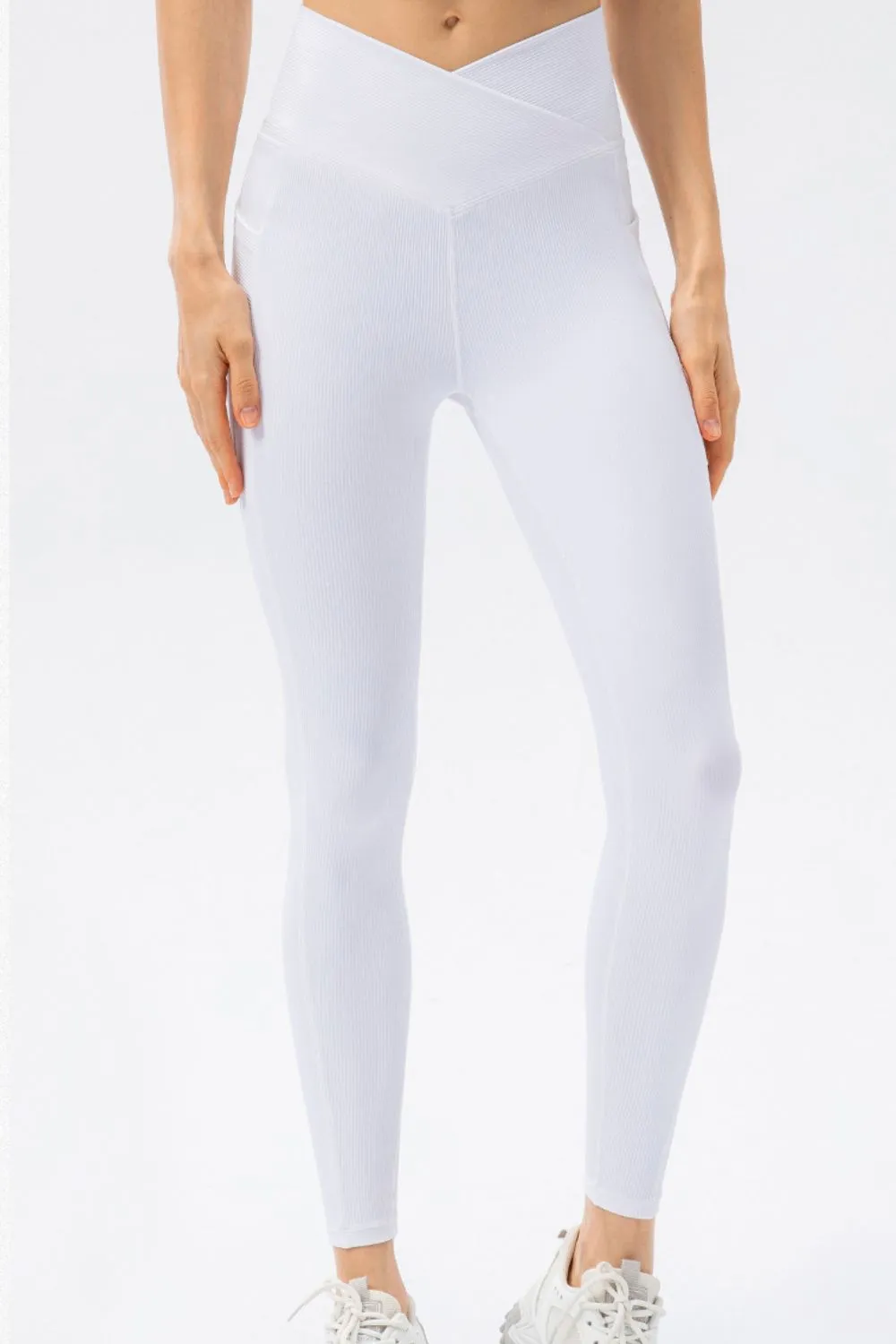 Santa Monica Highly Stretchy Crossover Wais Leggings