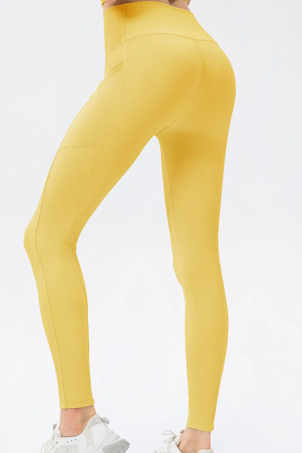 Santa Monica Highly Stretchy Crossover Wais Leggings