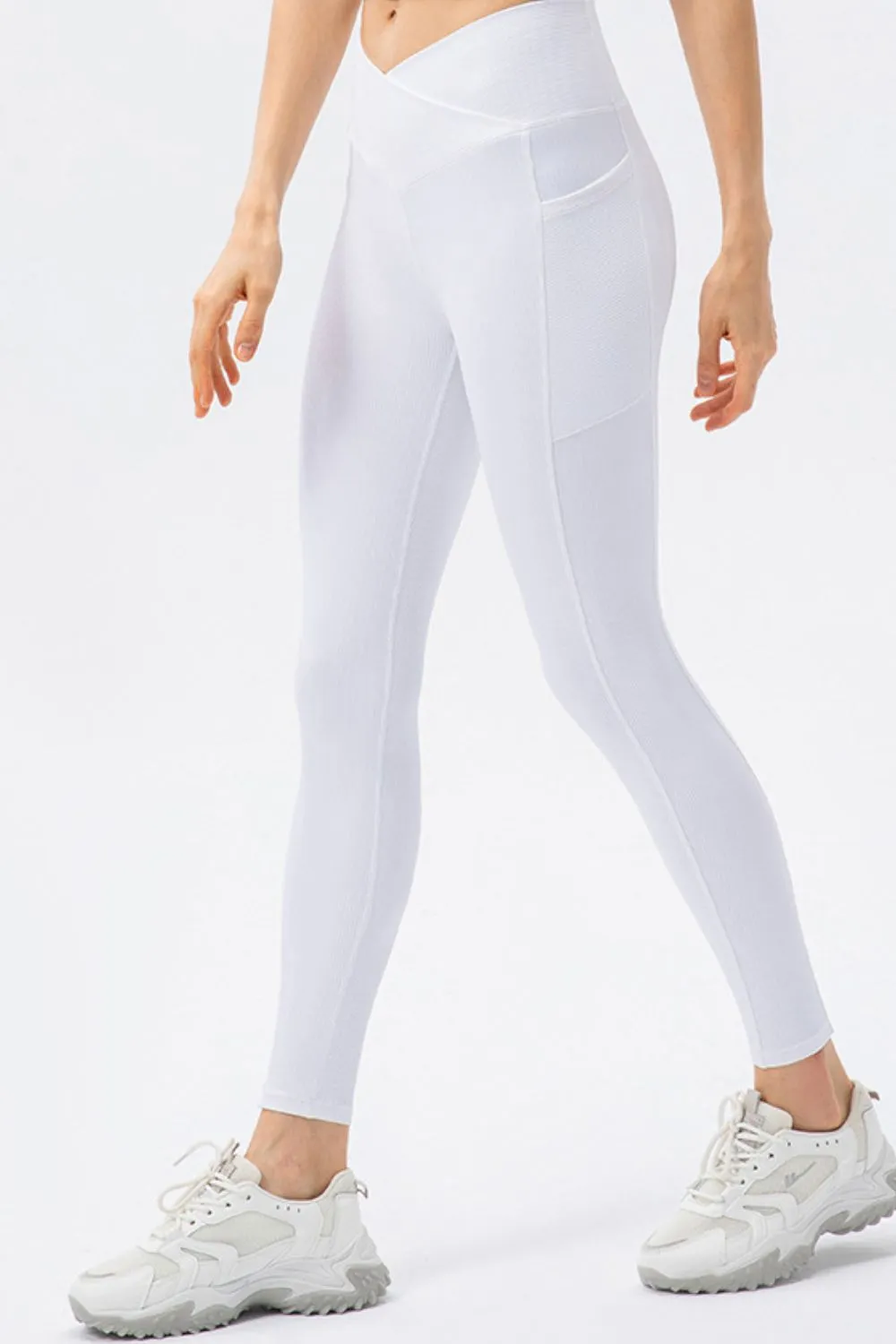 Santa Monica Highly Stretchy Crossover Wais Leggings