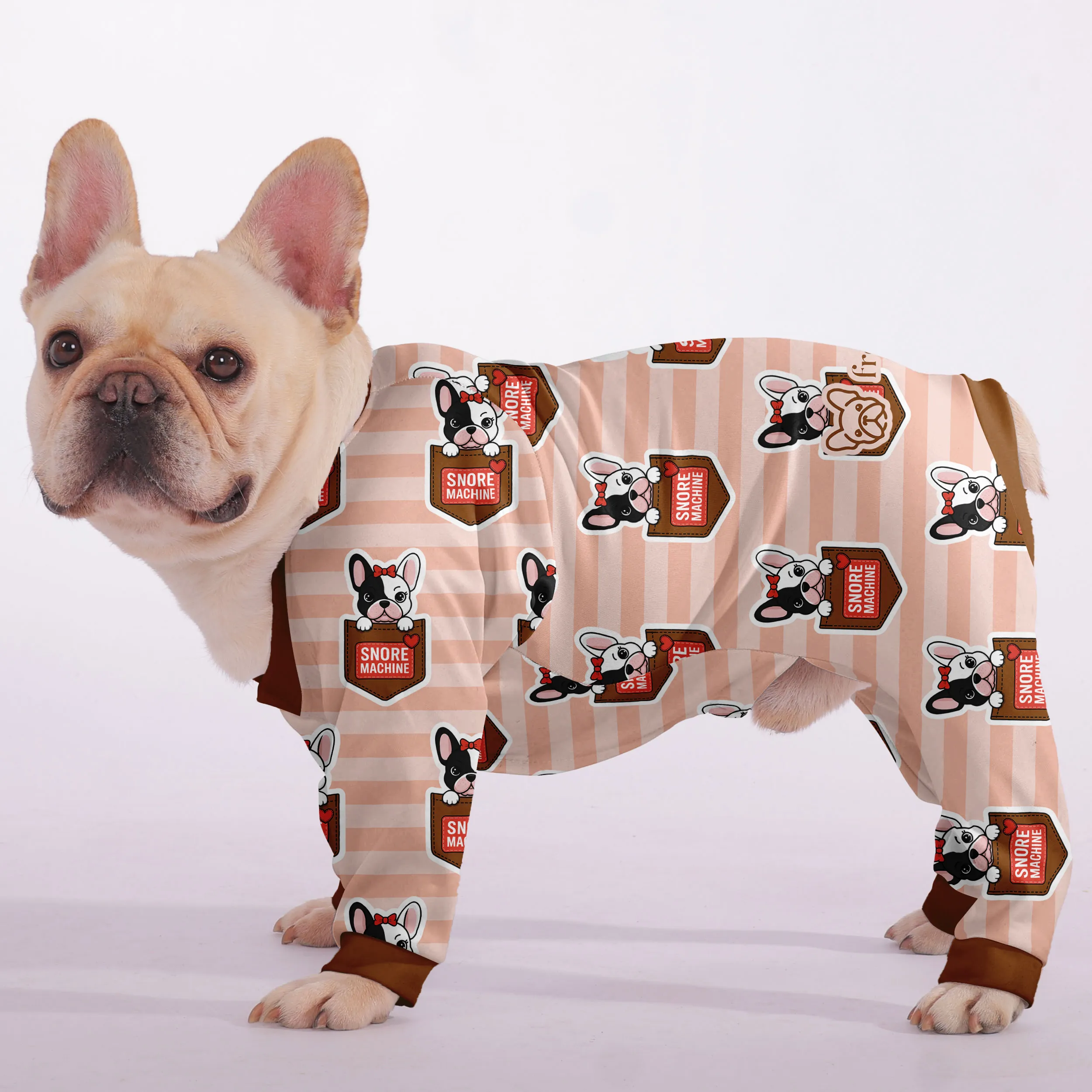 Snore Machine - Frenchie Pajamas – Ultra-Soft, Cozy, & Adorably Stylish