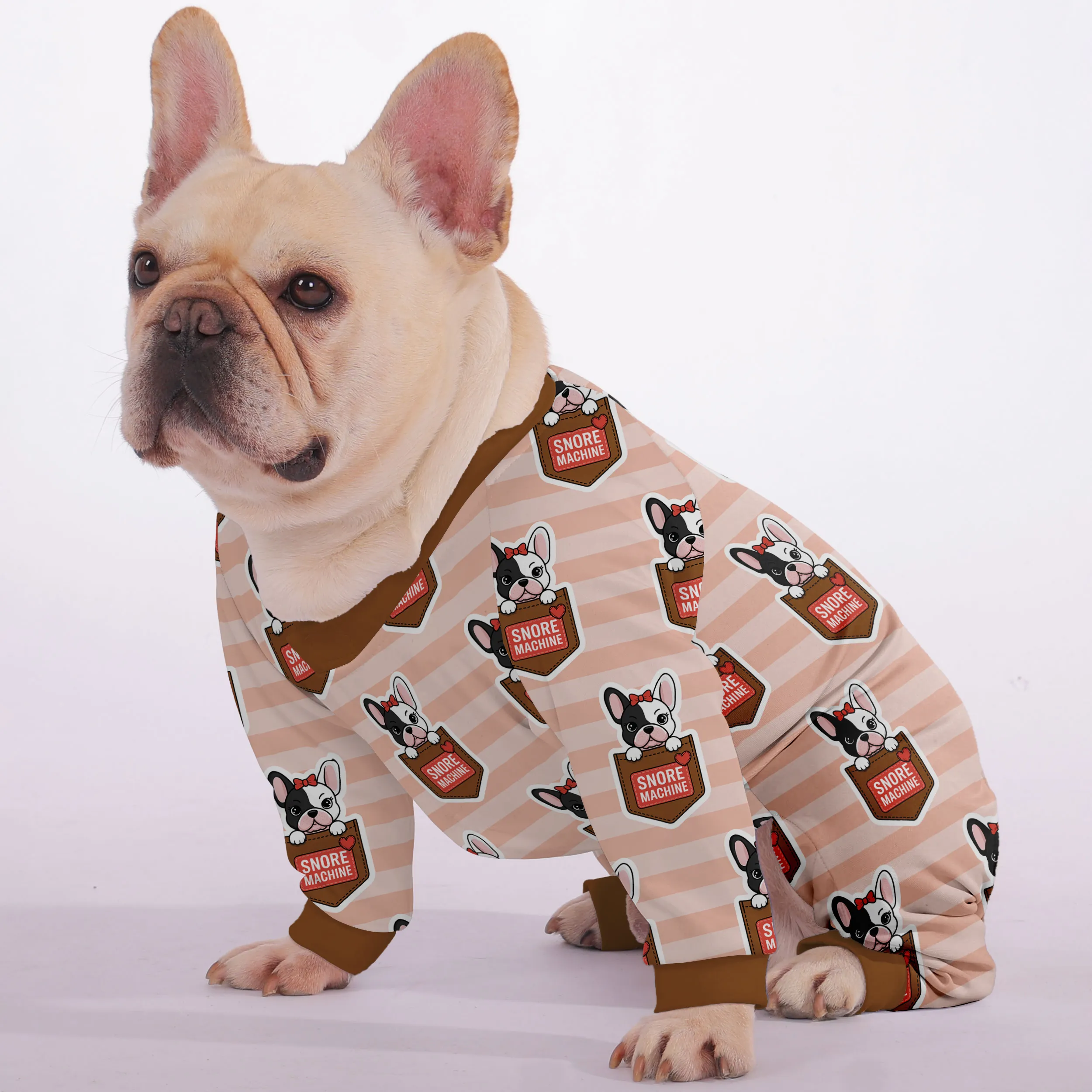 Snore Machine - Frenchie Pajamas – Ultra-Soft, Cozy, & Adorably Stylish