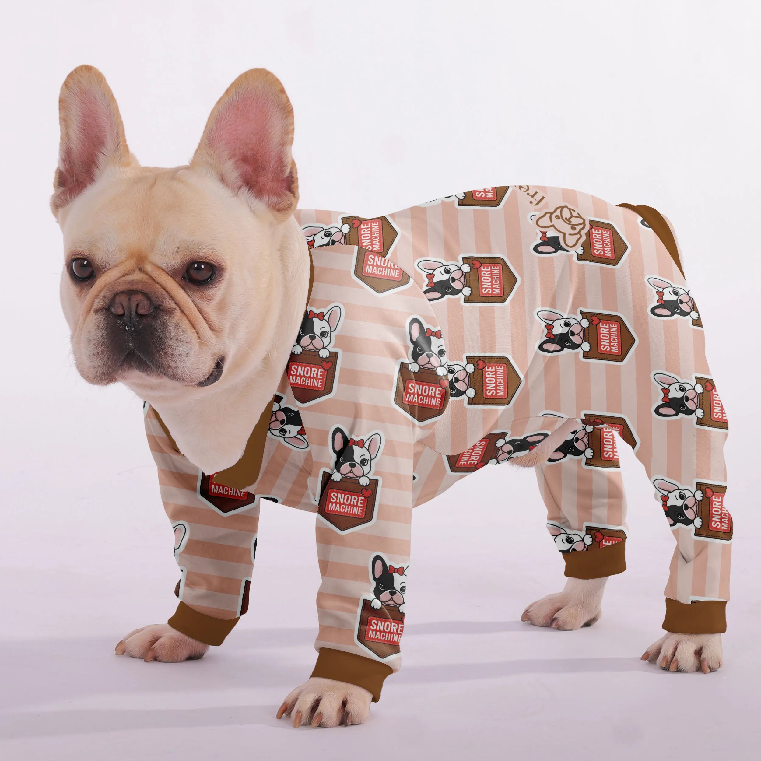 Snore Machine - Frenchie Pajamas – Ultra-Soft, Cozy, & Adorably Stylish