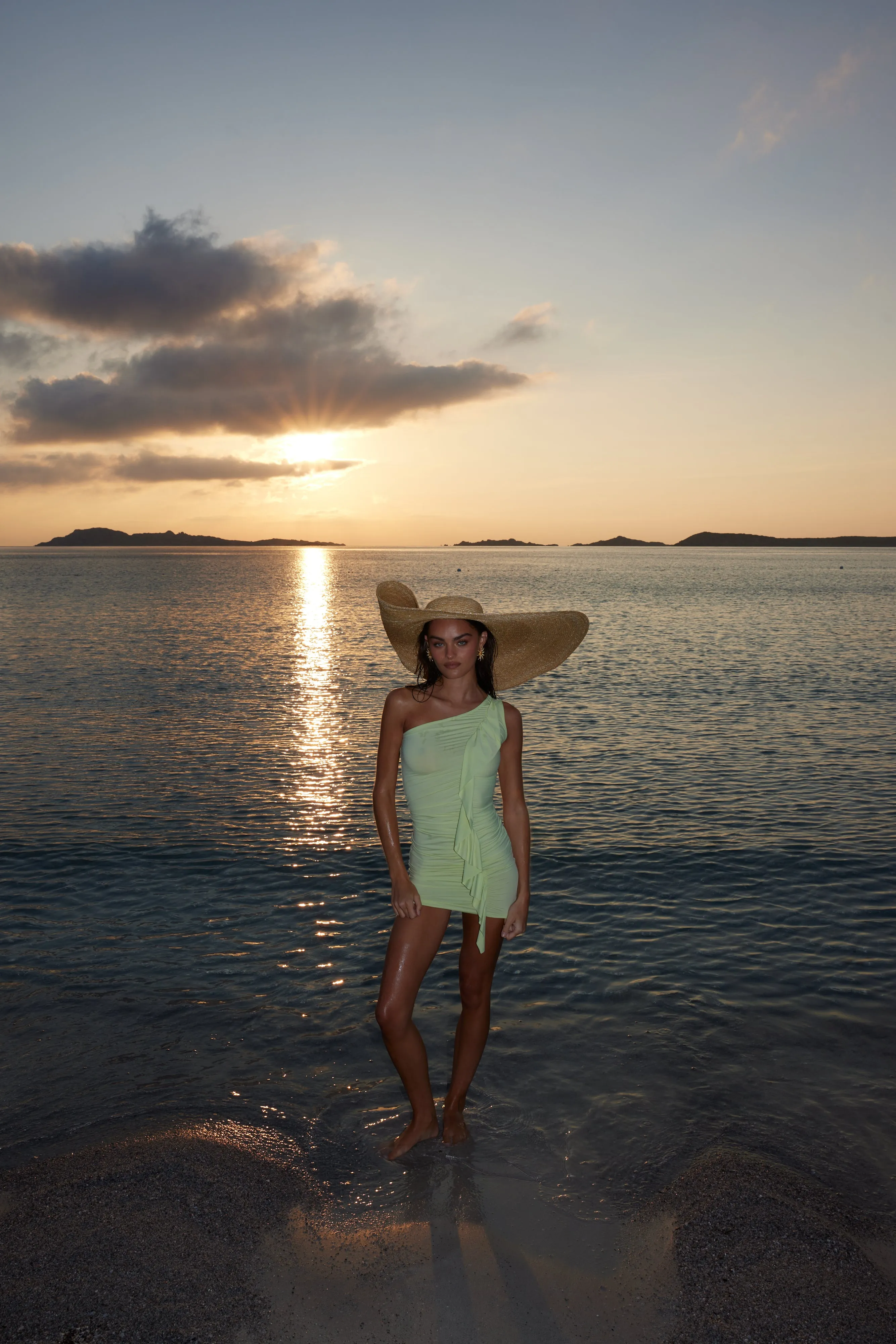 Spriza Mini Dress - Cool Mint
