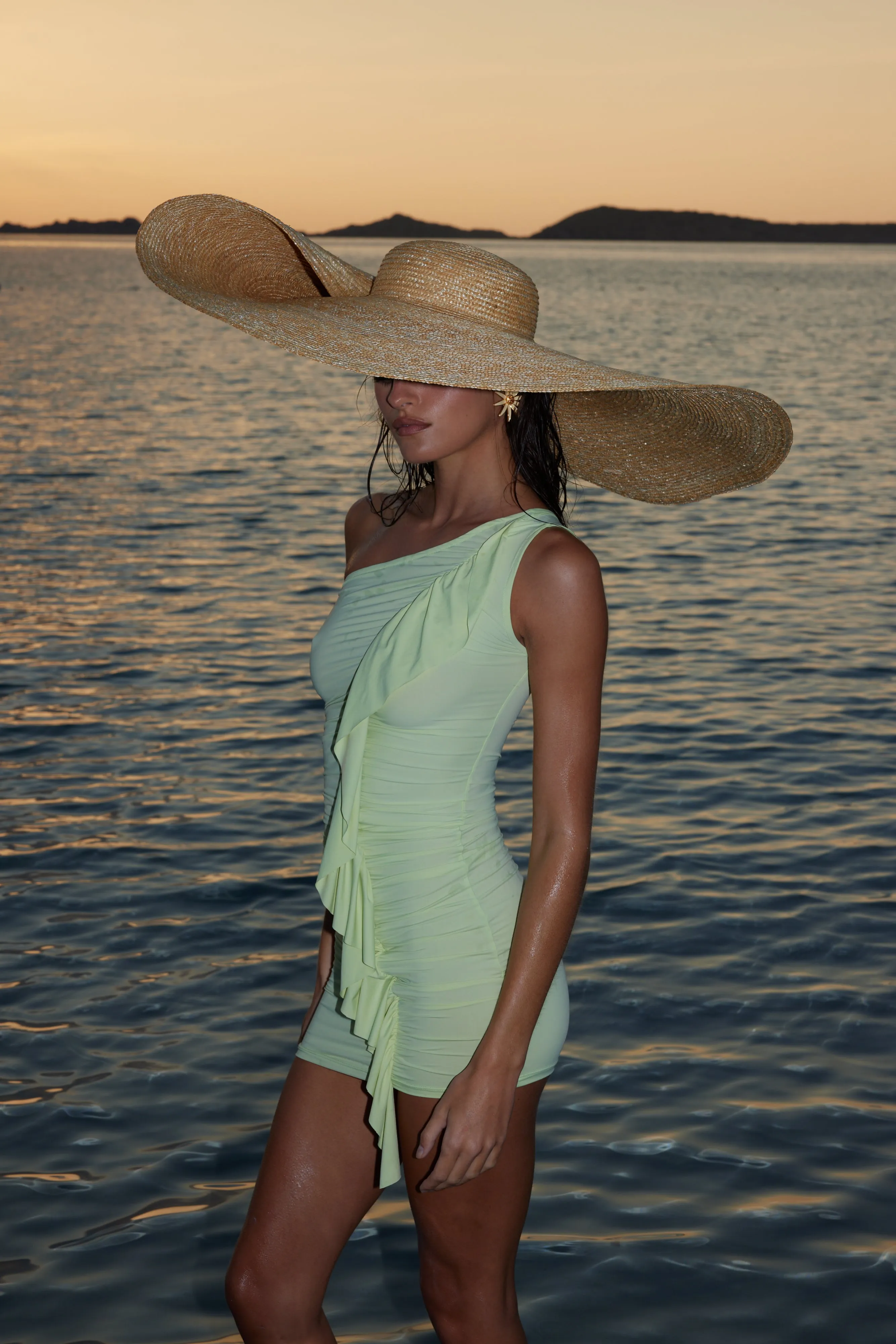 Spriza Mini Dress - Cool Mint