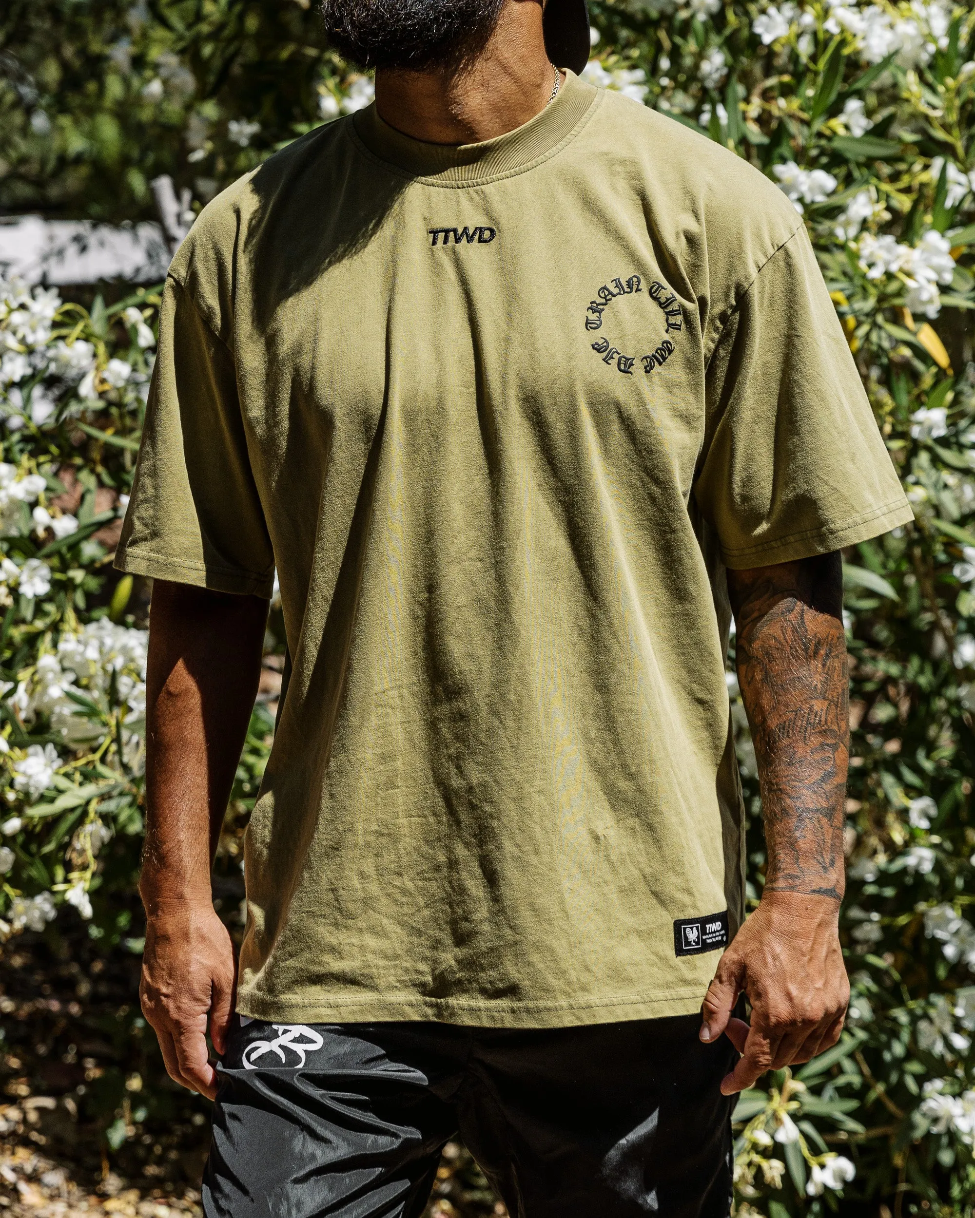 The TTWD CORE Tee V2 - Olive Drab Green