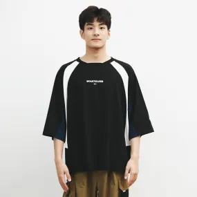 (TP1282) Cropped Sleeve Cool Touch Tee