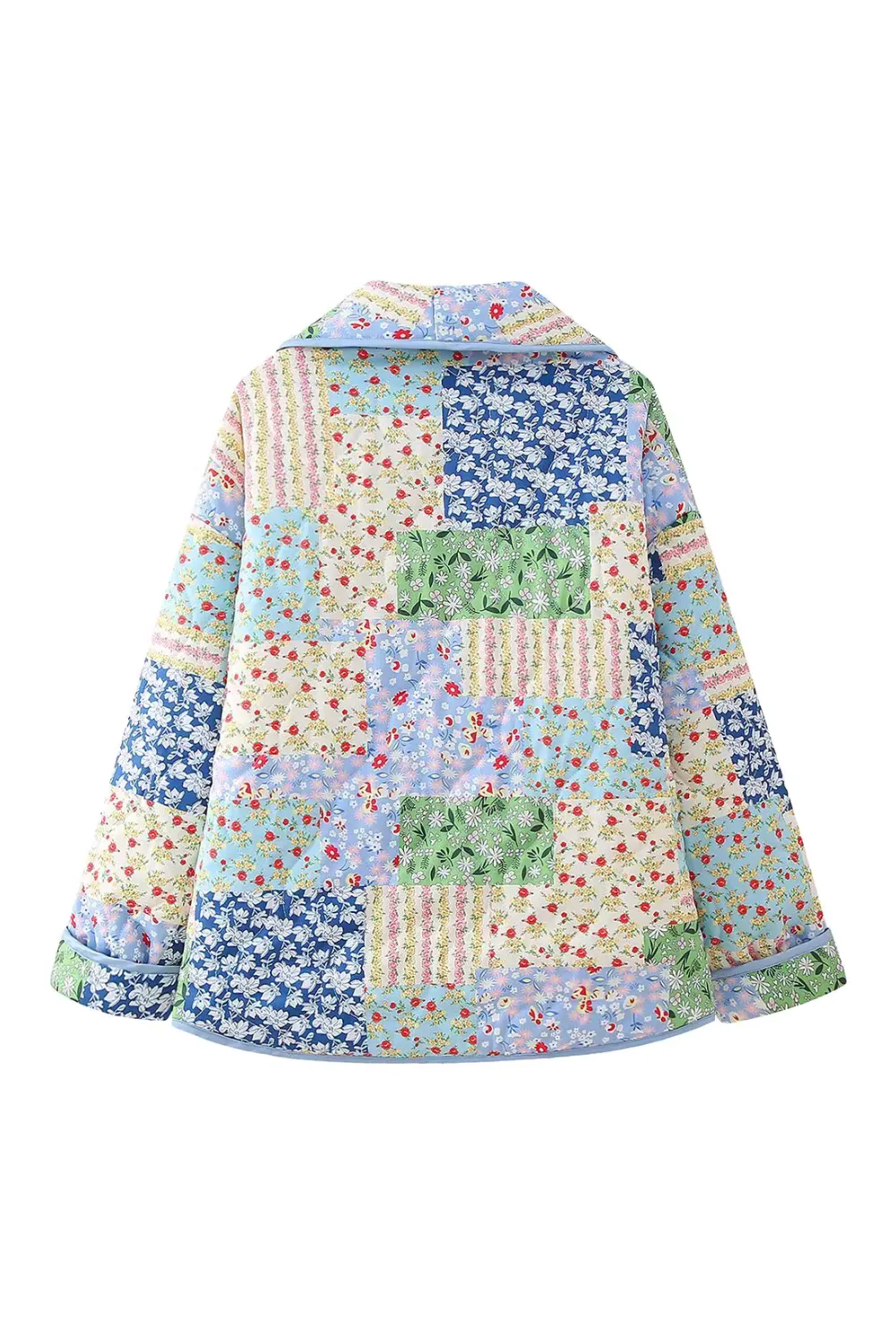 'Wendy' Open Front Floral Light Jacket