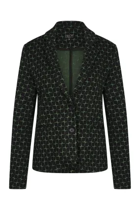 Zilch jacket grid pesto